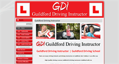 Desktop Screenshot of guildford-driving-instructor.co.uk